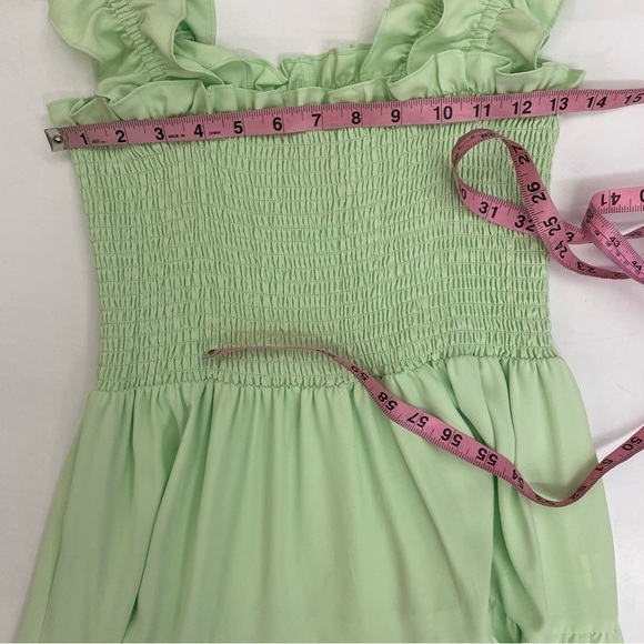 knee length dresses for ladies Amanda Uprichard Chamberlain Dress in Baby Blue main image 0